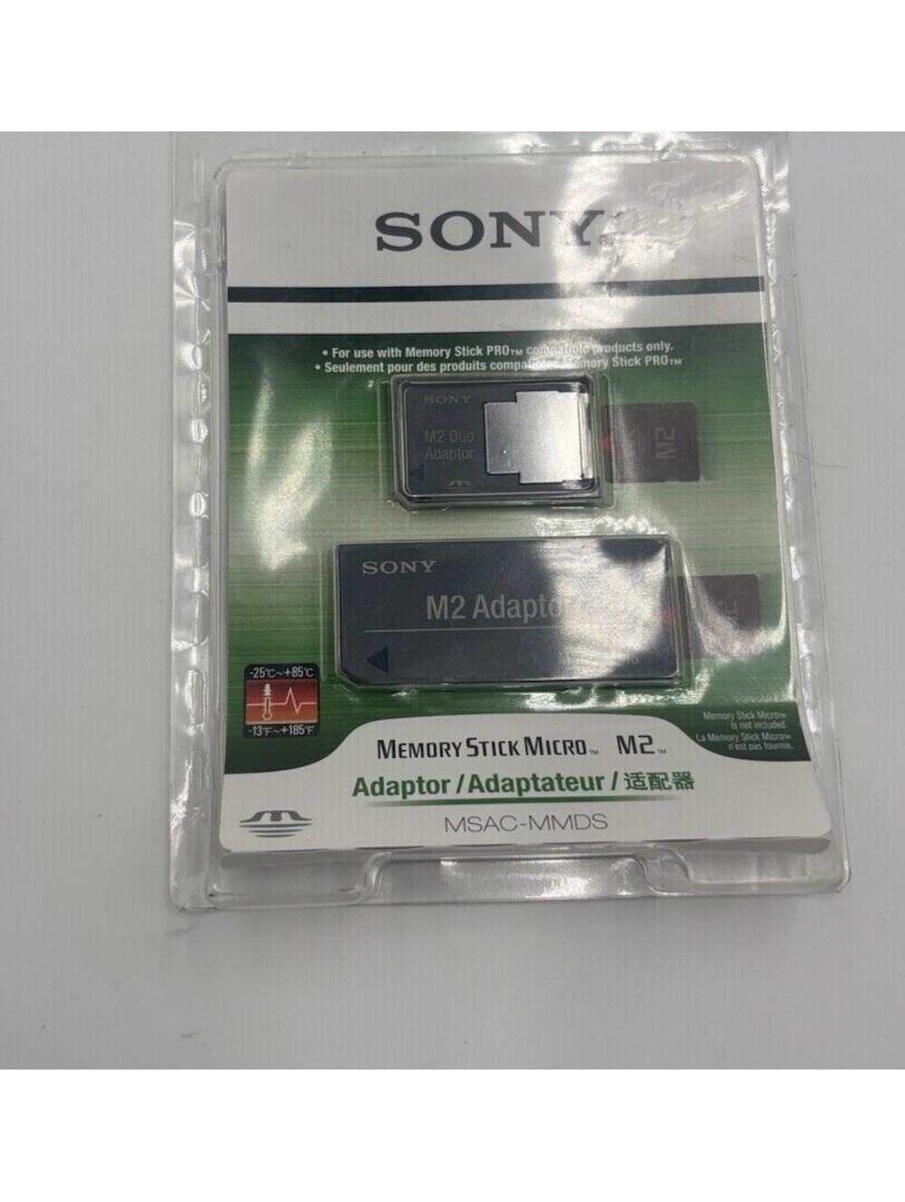 Sony Memory Stick Micro M2 Duo Adaptor MSAC-MMDS